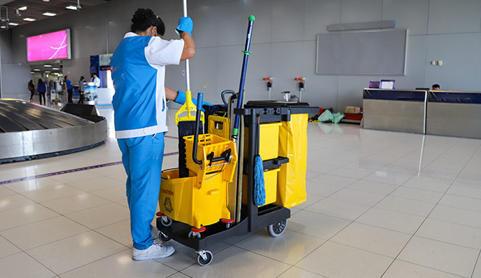 Commercial cleaning service