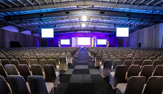 Commercial conference hall