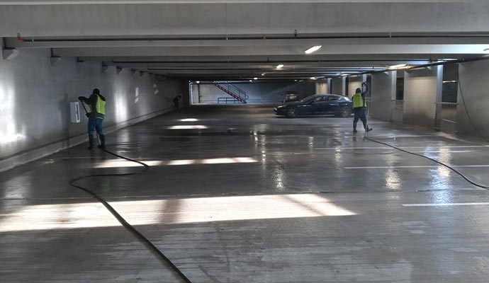 Garage Floor Cleaning Service | REDLEE/SCS, INC