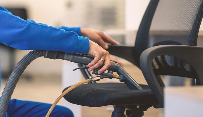 Professional upholstery cleaning service
