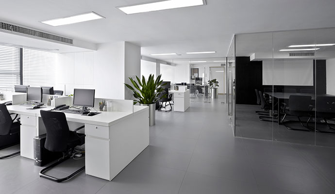 Modern corporate office interior