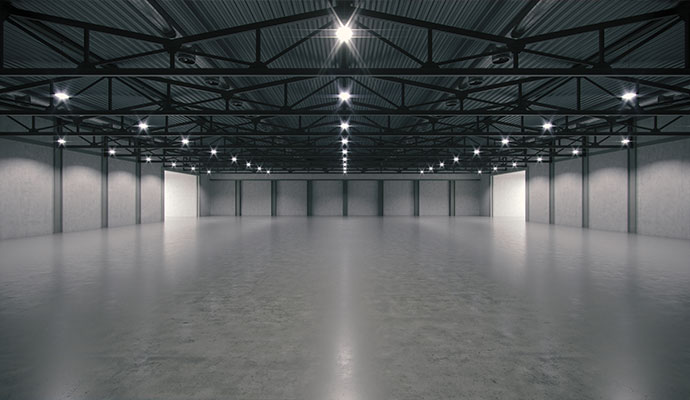 Neat and clean expo floor