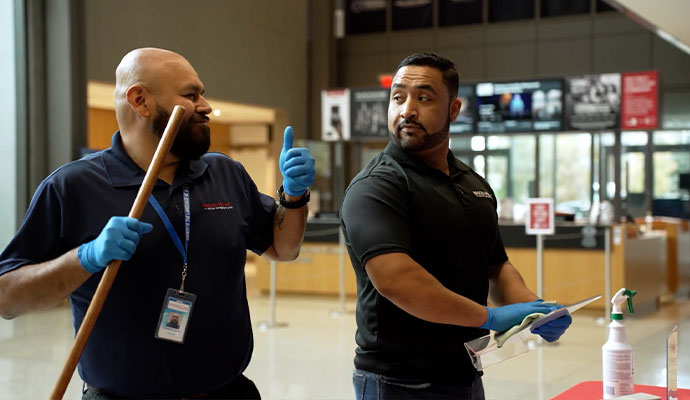 Professional office janitorial cleaning service