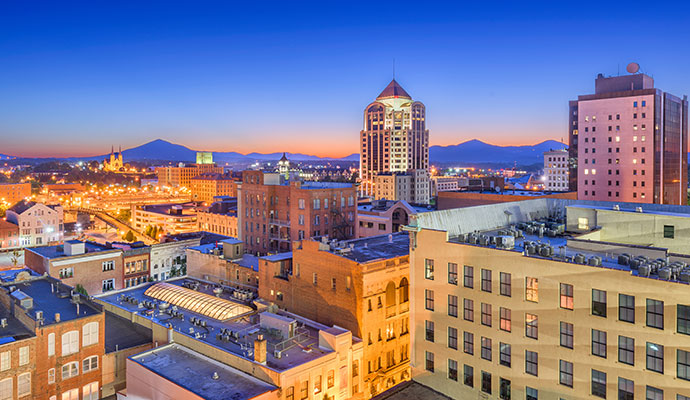 	
Roanoke
 VA