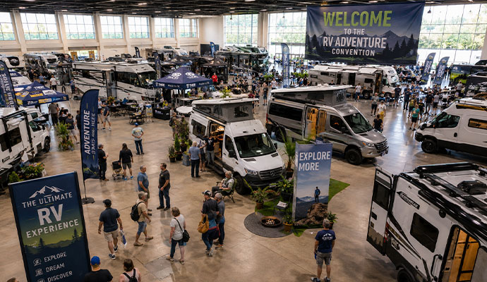Professional Event Cleaning for RV, Car and Boat Expos