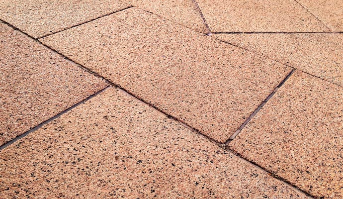 Stone floor
